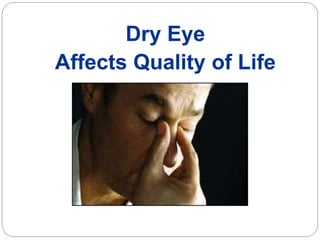 Dry Eye
Affects Quality of Life
 