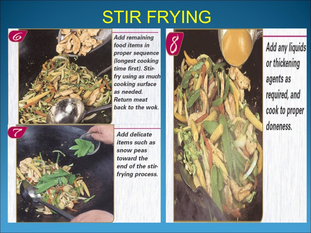 Dry heat cooking method