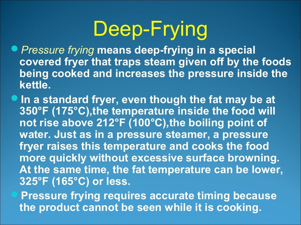 Dry heat cooking method