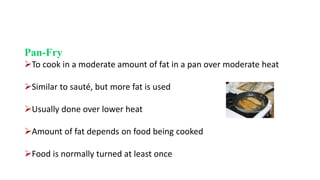 Pan Frying (Dry-Heat Cooking Method)