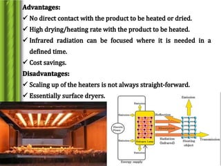 Drying and dehydration