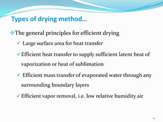 Drying and dryers | PPT