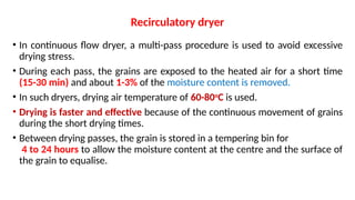 Drying and dryers.pptx horticultural ppt | PPTX