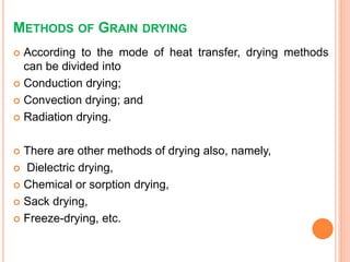 Drying methods | PPT