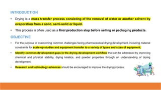 Physically Drying Comprehensive Overview of Drying Processes in Pharmaceutics: Principles ...