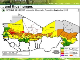 … and thus hunger.

 