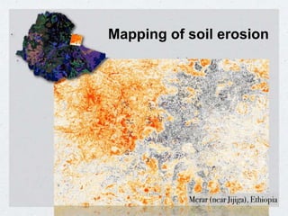 Mapping of soil erosion

 