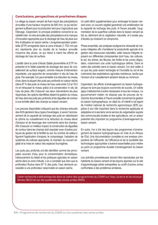 Watershed Management involves the community beyond farm level (French)