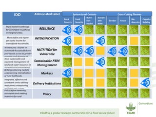 Dryland Systems – Presentation for Discussion with Donors and Partners – June 2013