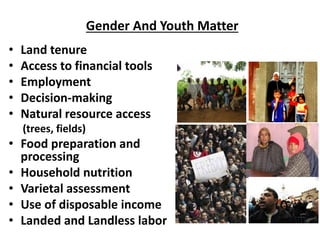 Dryland Systems – Presentation for Discussion with Donors and Partners – June 2013