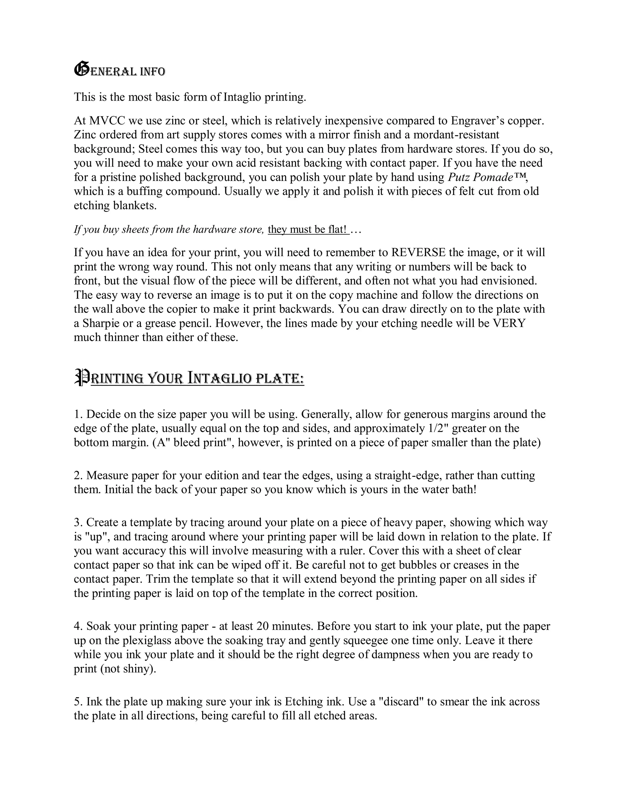 Module 2- Intaglio | PDF