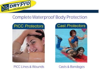 Complete Waterproof Body Protection




PICC Lines & Wounds   Casts & Bandages
 