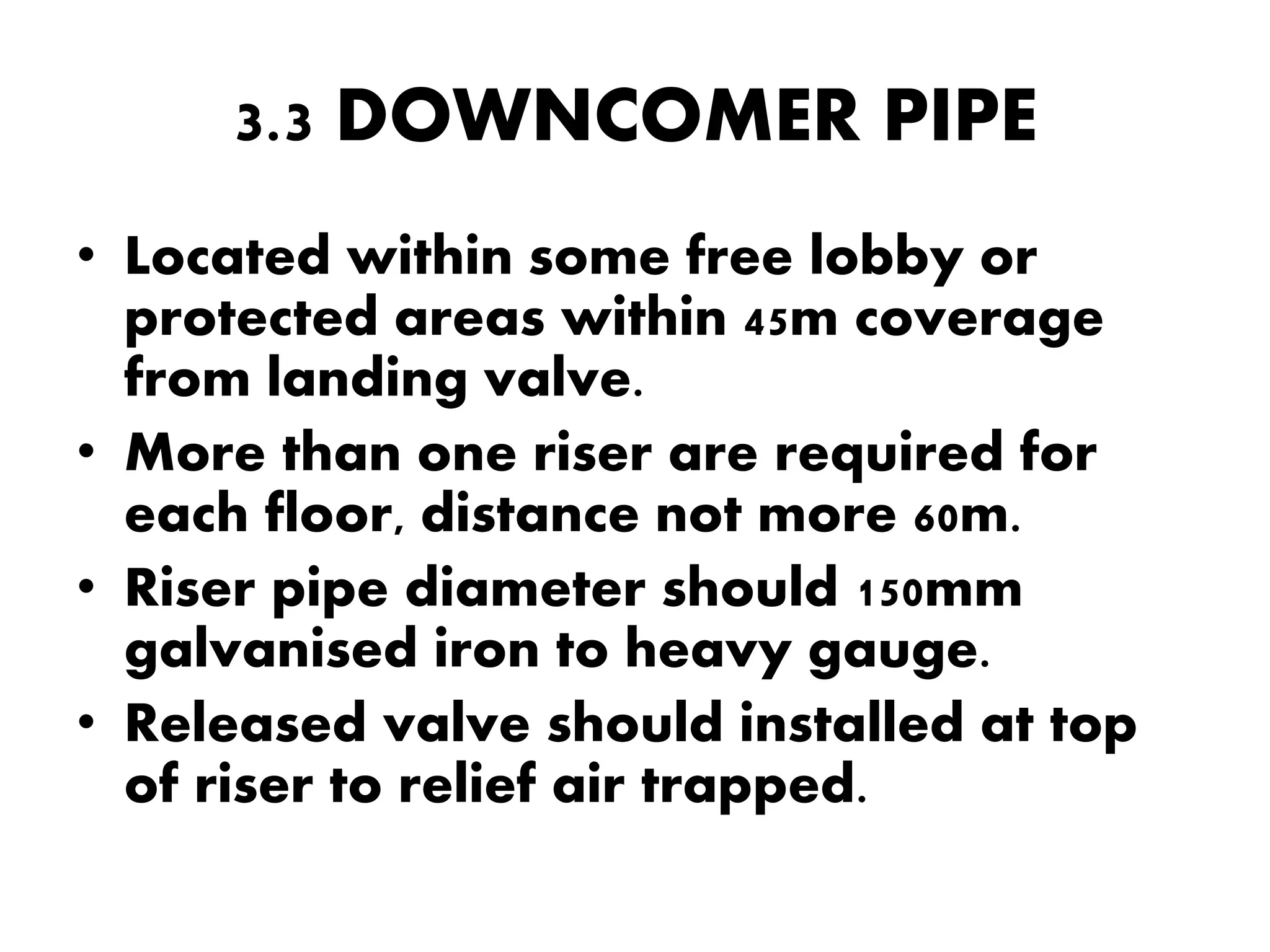 Dry riser system | PPTX