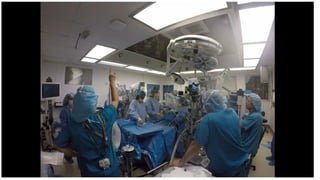 Team training for robotic heart surgery at Downstate