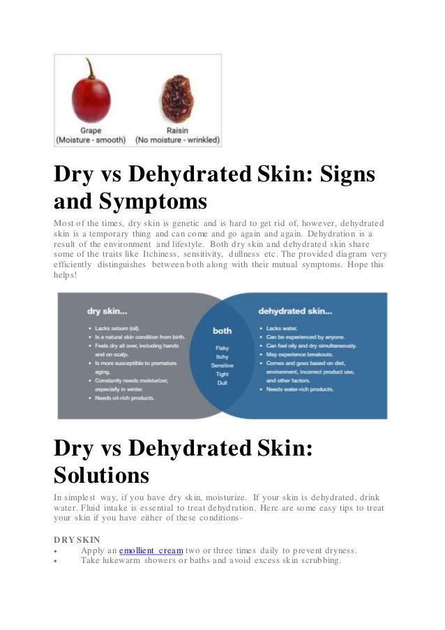 Dry vs dehydrated skin and how to treat themswaginoor