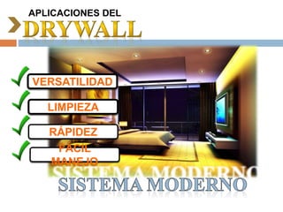 APLICACIONES DEL
VERSATILIDAD
LIMPIEZA
RÁPIDEZ
FÁCIL
MANEJO
 