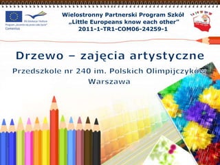 Wielostronny Partnerski Program Szkół
 „Little Europeans know each other”
     2011-1-TR1-COM06-24259-1
 