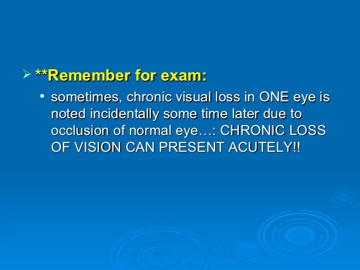 visual loss compressed