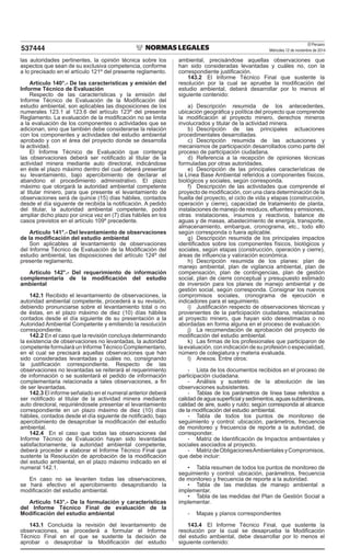 DS 040-2014-EM > Reglamento de Proteccion Ambiental | PDF