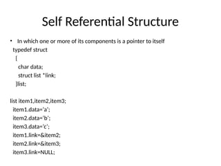 C Programming -Data Structures and Applications | PPTX