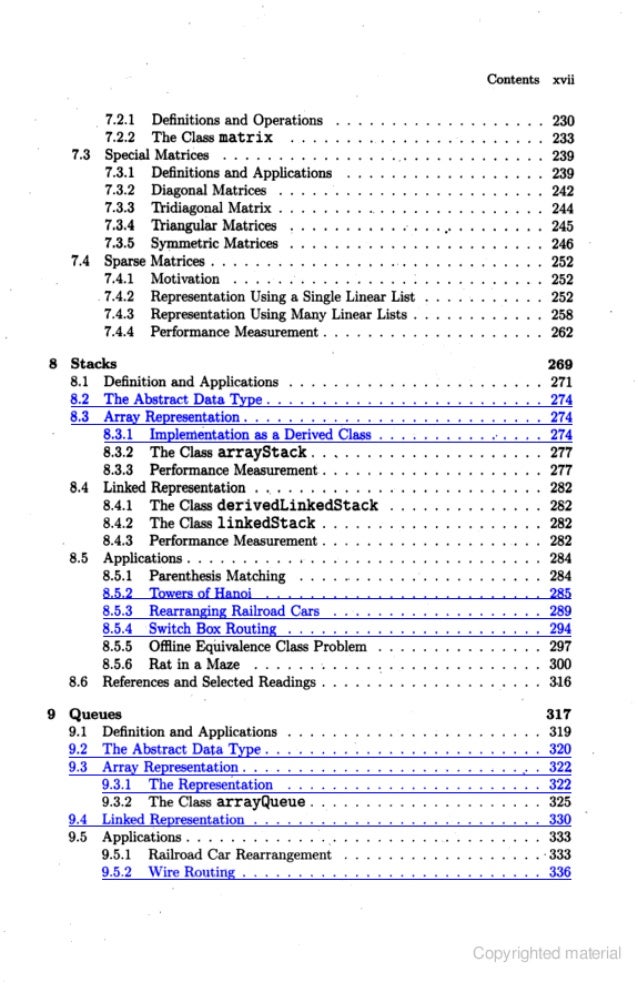 fundamentals of data structures in c
