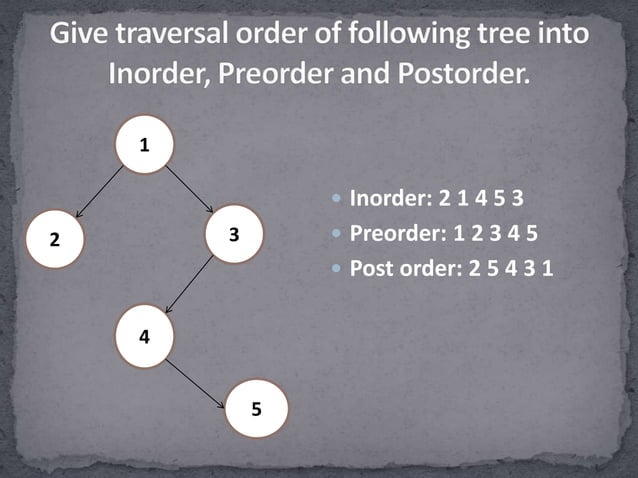 Binary Tree Traversal | PPTX