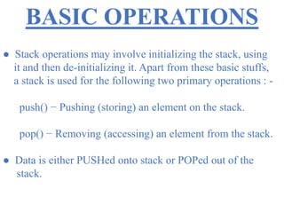Data structure | PPT
