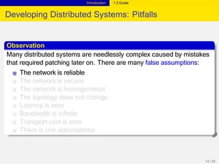 Intro to distributed systems | PPTX
