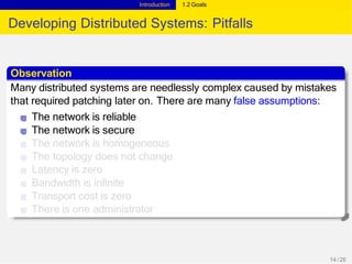 Intro to distributed systems | PPTX