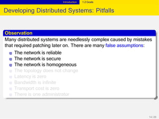 Intro to distributed systems | PPTX
