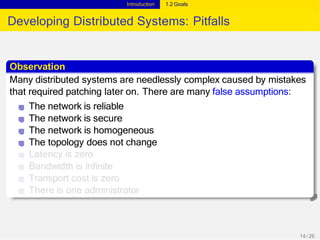 Intro to distributed systems | PPTX