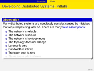 Intro to distributed systems | PPTX