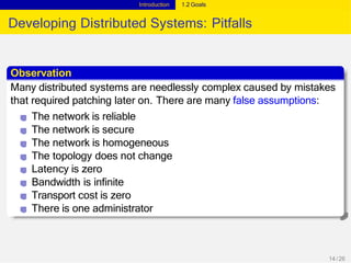 Intro to distributed systems | PPTX