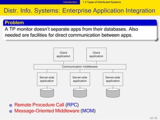 Intro to distributed systems | PPTX