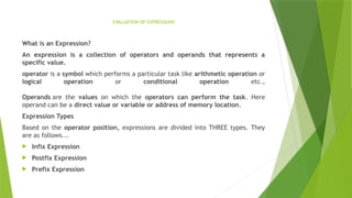 Data Structures - Stack and Queue Operations | PPTX