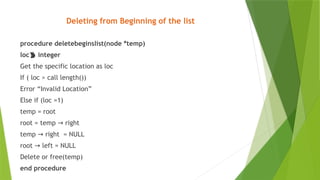 Data Structures - Linked List and its Types | PPTX