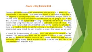 Data Structures - Linked List and its Types | PPTX