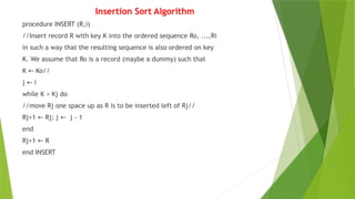 Data Structure - Searching and Sorting Techniques | PPTX