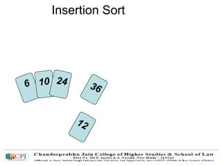 Insertion Sort
 