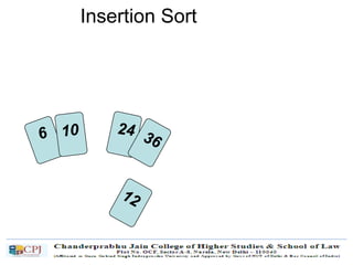Insertion Sort
 