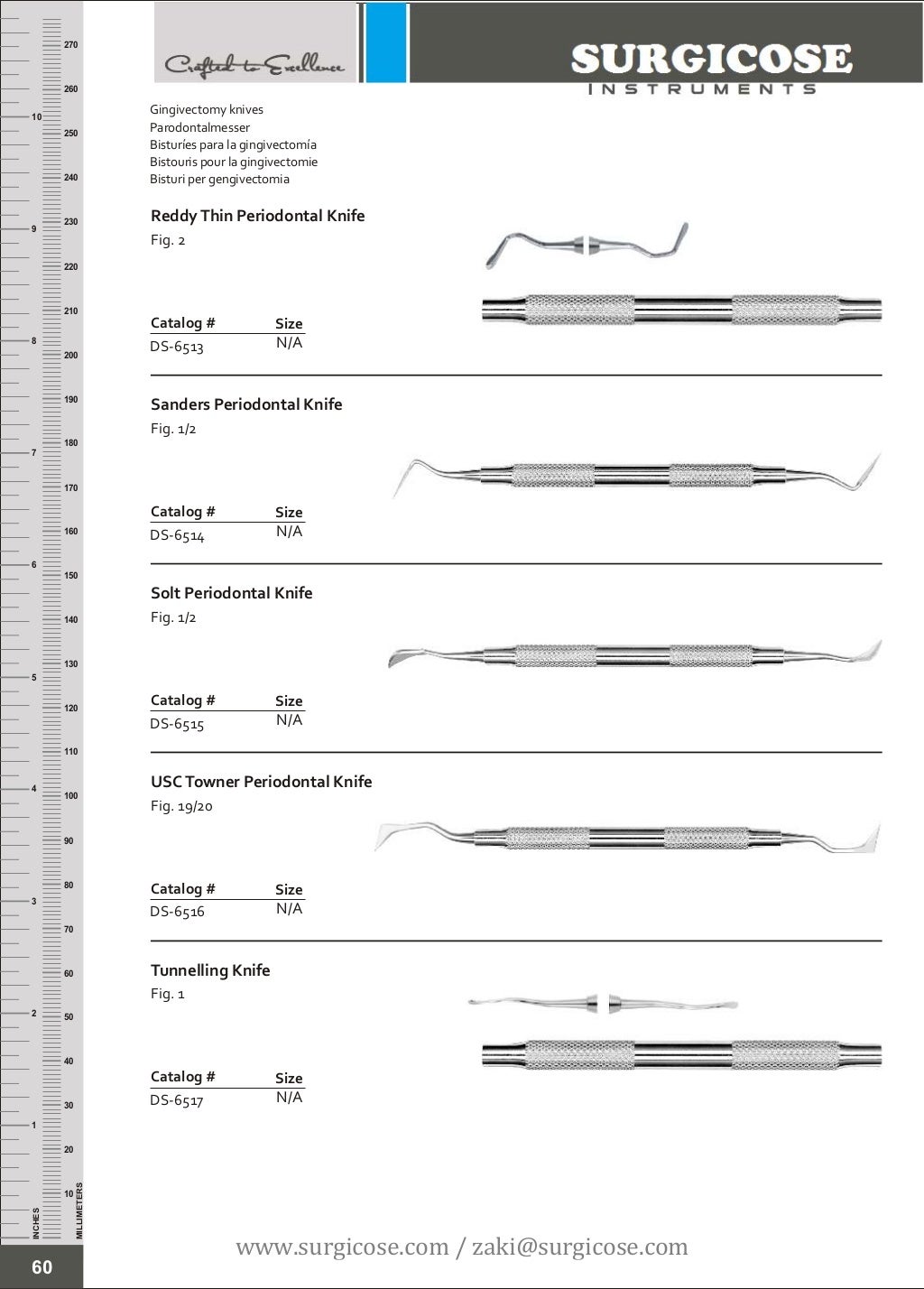 DENTAL EXTRACTION INSTRUMENTS