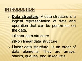 linked list in data structure | PPT