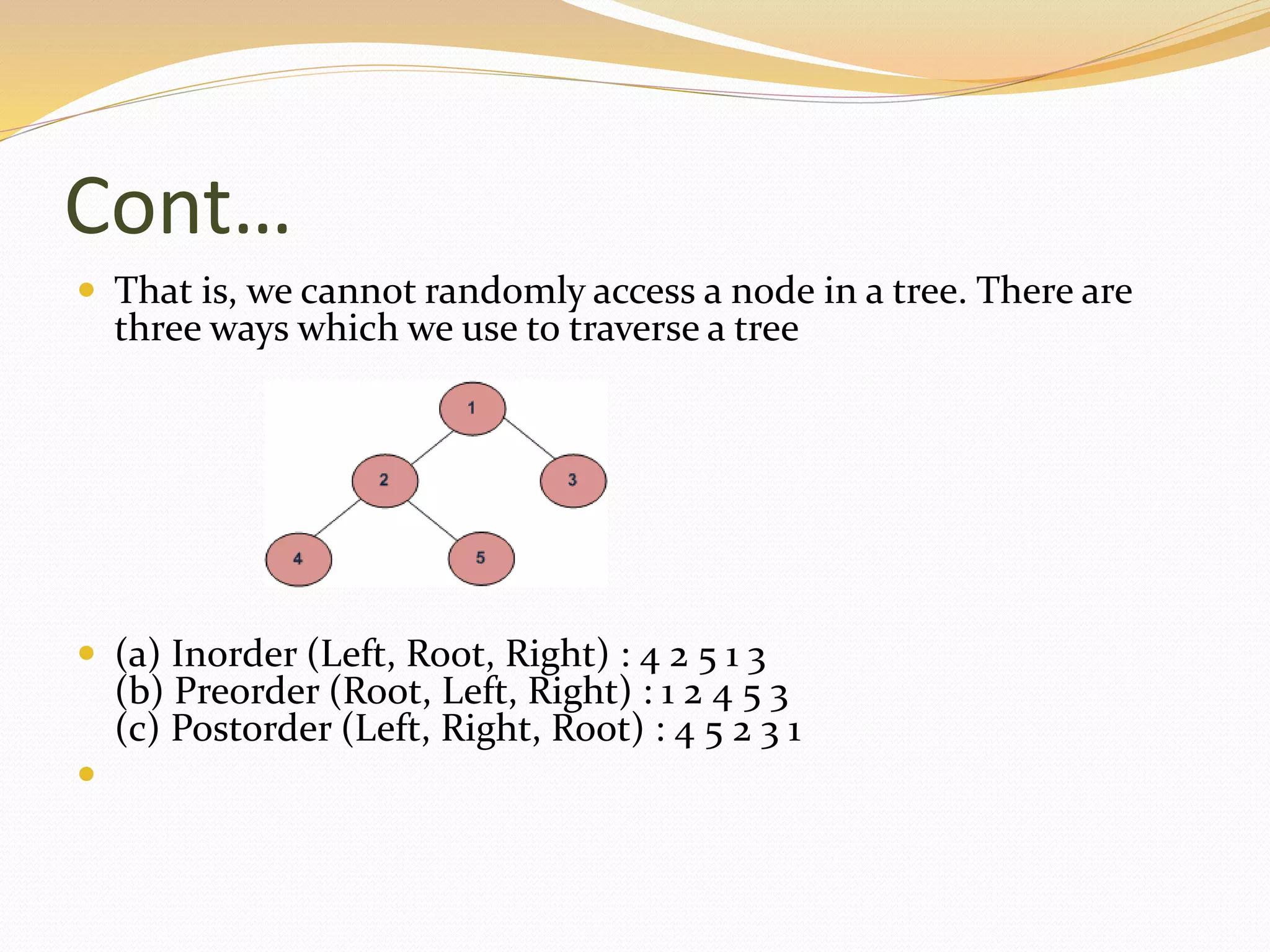 trees in data structure | PPTX