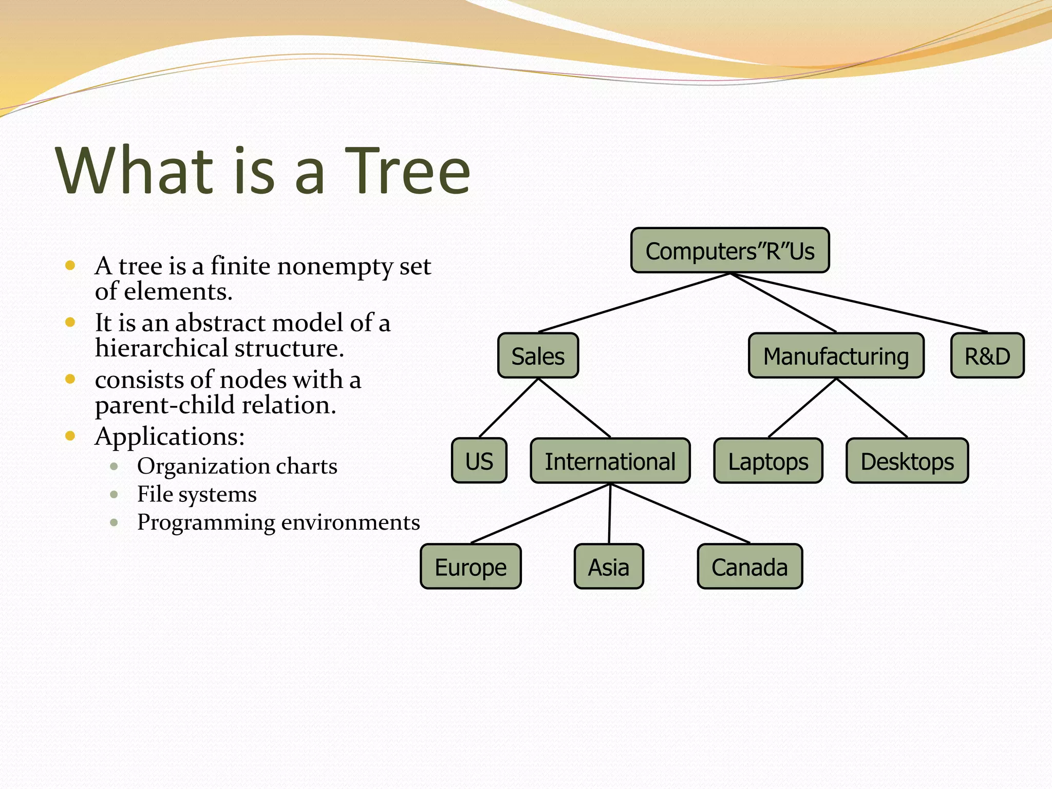trees in data structure | PPTX | Programming Languages | Computing