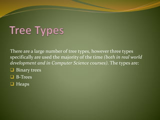 trees in data structure | PPTX