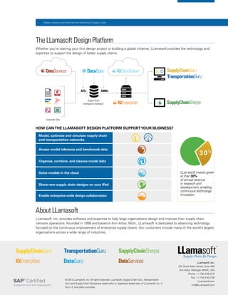 Model Analyze And Optimize The End To End Supply Chain Pdf