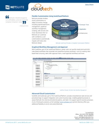 NetSuite CRM+ | PDF | Cloud Computing | Internet