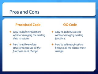 Object Vs Data Structure - Clean code chapter6 | PDF