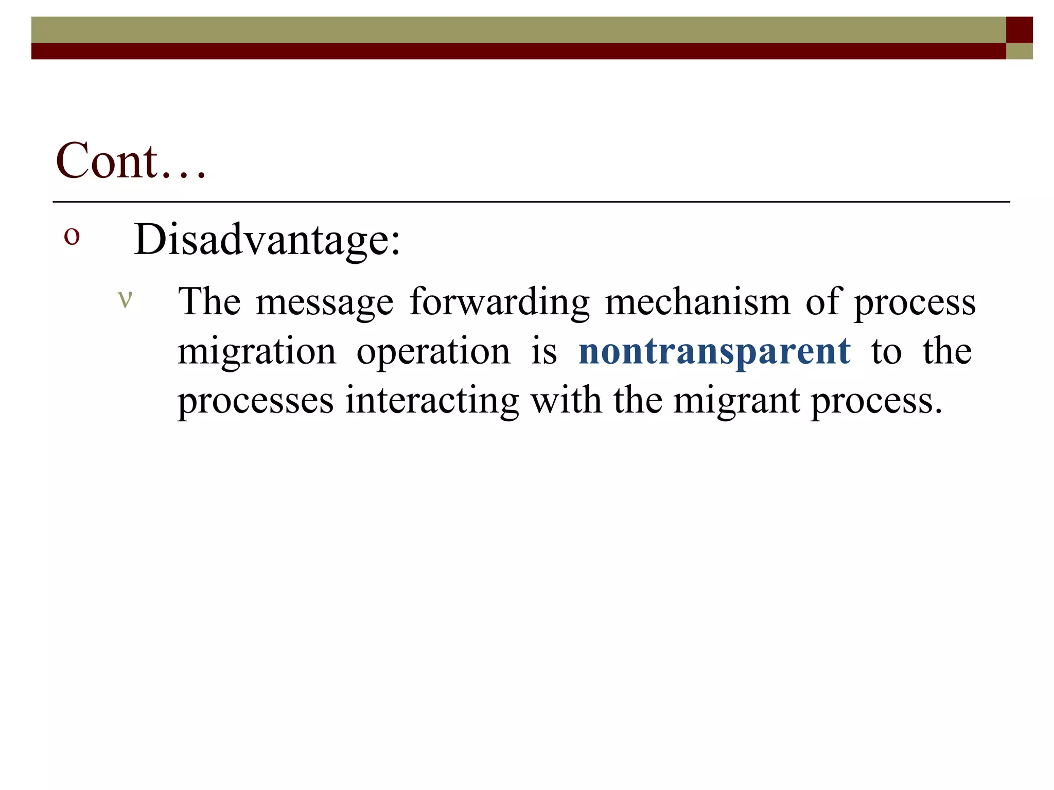 Process Management-Process Migration | PPT