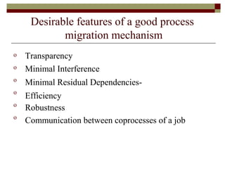 Process Management-Process Migration | PPT